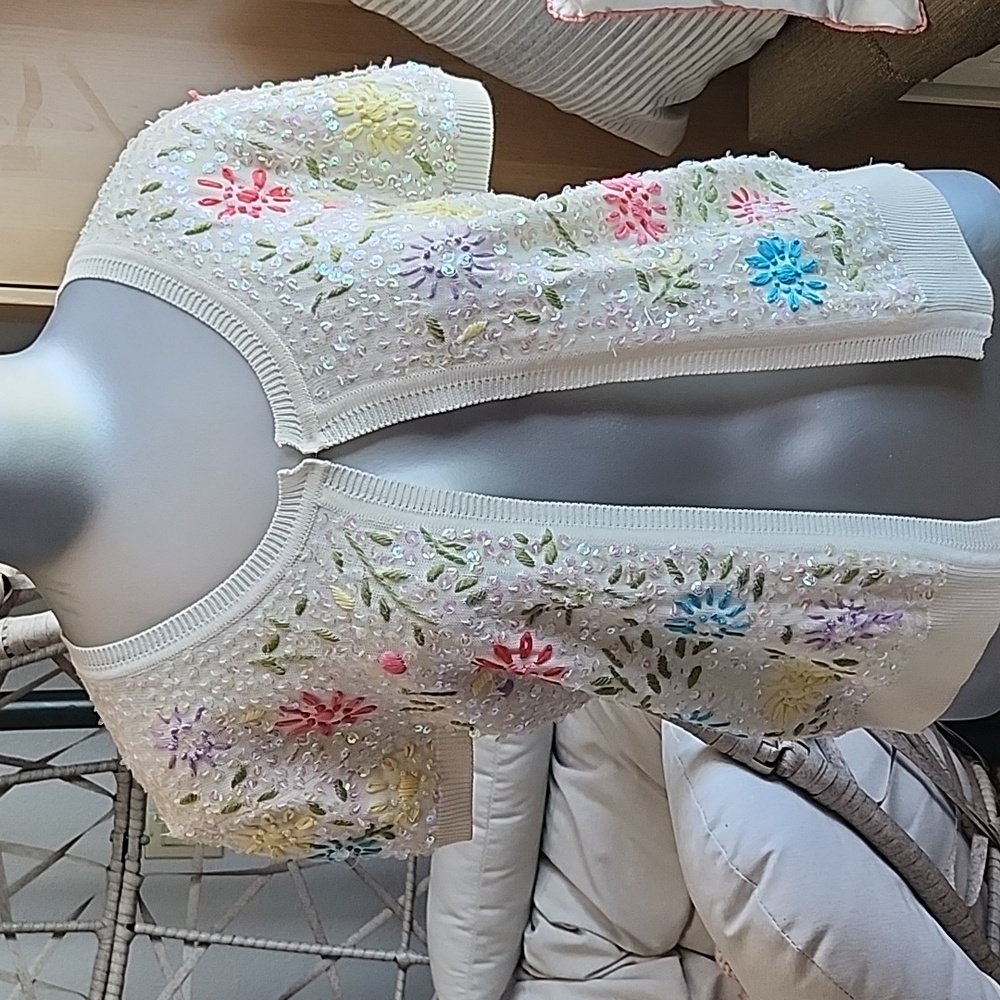 Sequins cardigan Size L